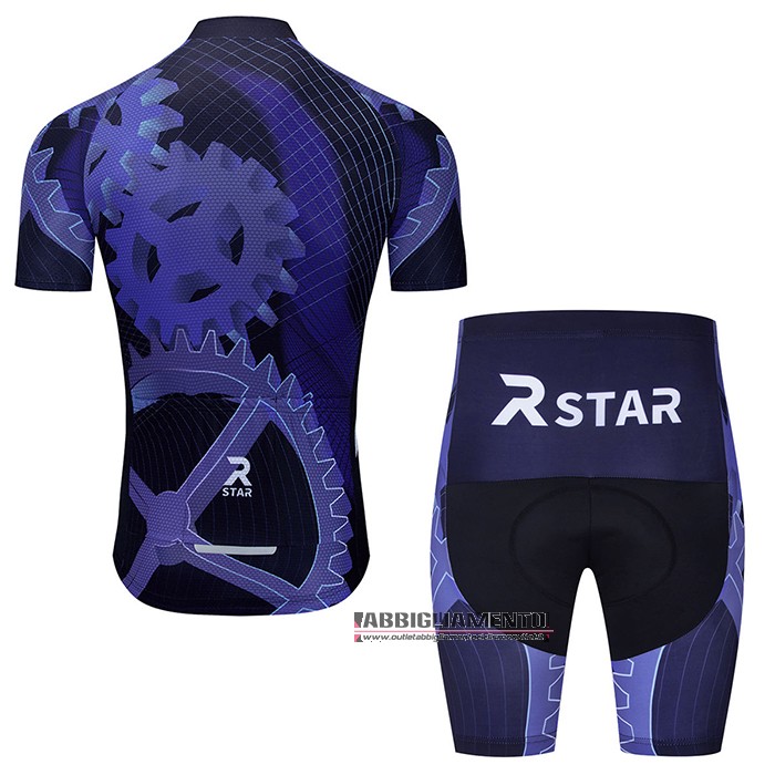 Abbigliamento R Star Manica Corta e Pantaloncino Con Bretelle 2021 Viola - Clicca l'immagine per chiudere